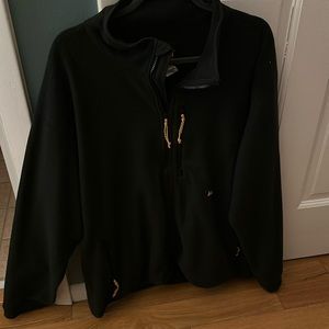 Men’s black REI fleece jacket